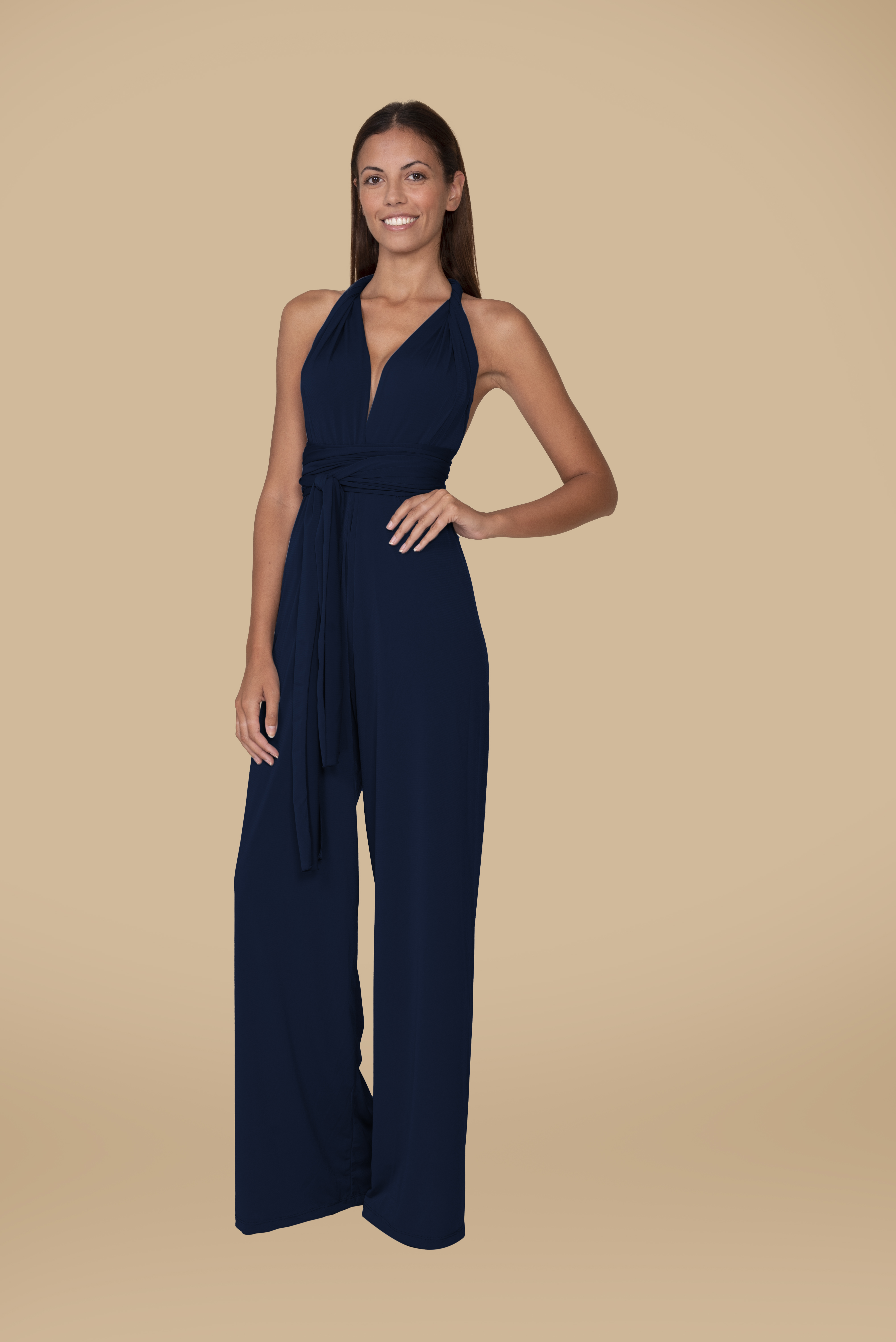 JUMPSUIT IN NAVY by Infinit Barcelona