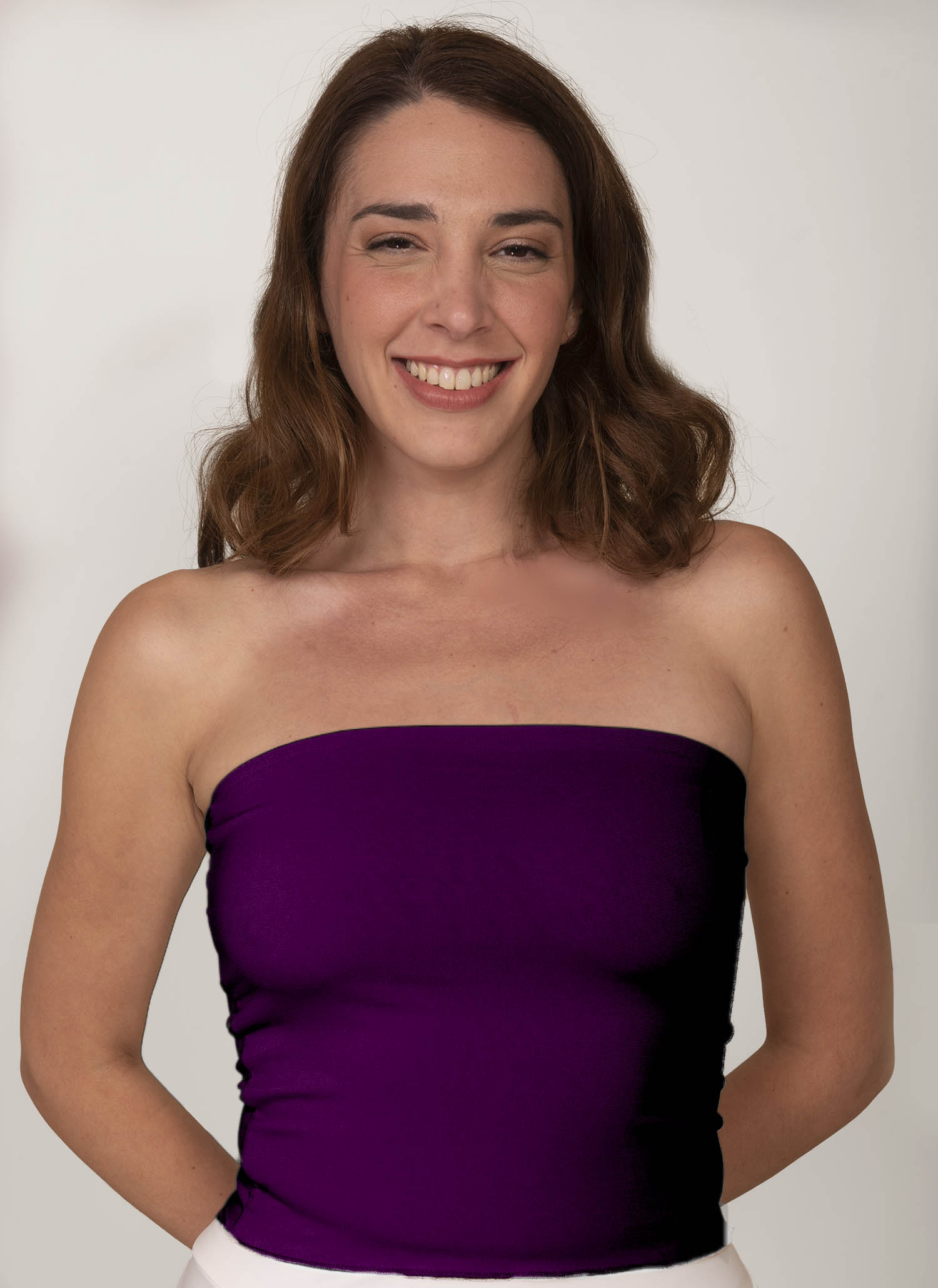 LONG TOP IN PURPLE