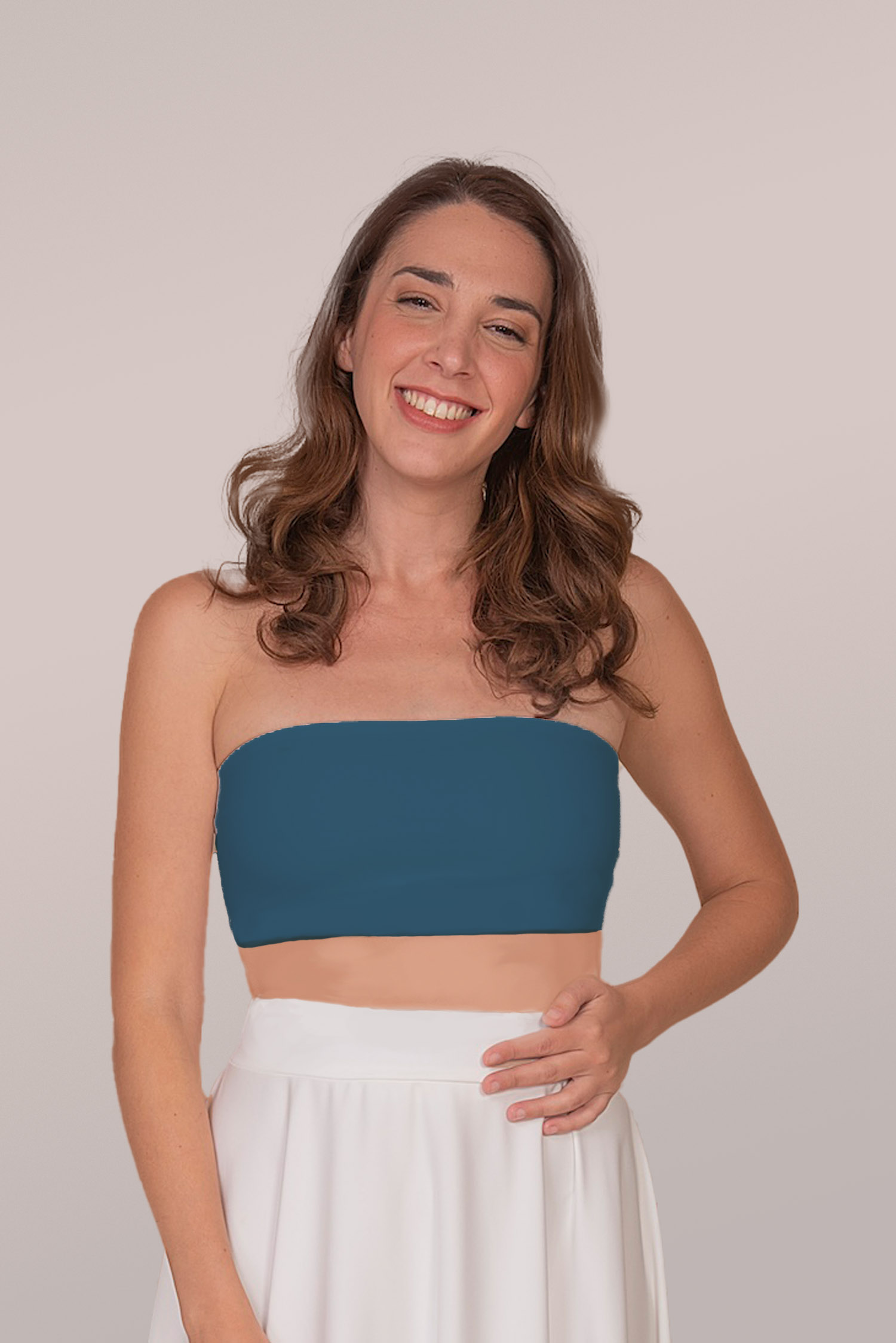 HEART BANDEAU IN EMERALD, S