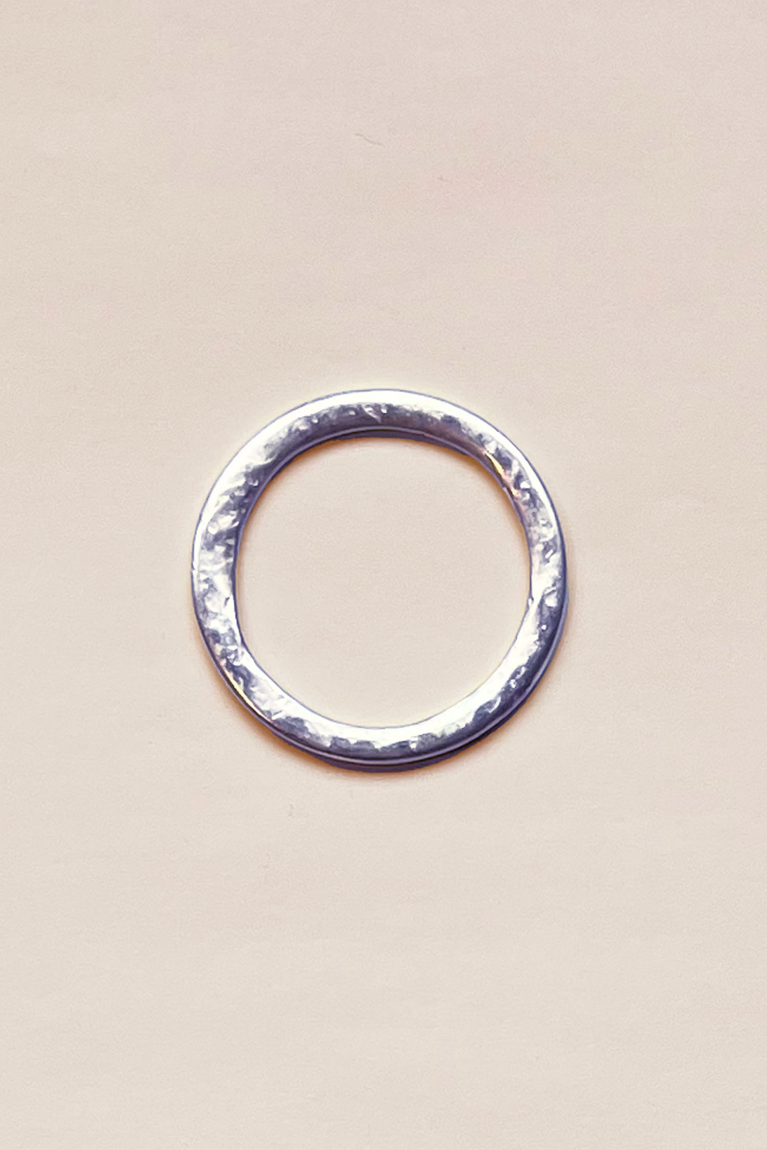 RING IN SHINY SILVER